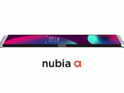 Показан смартфон со сгибающимся экраном Nubia Alpha