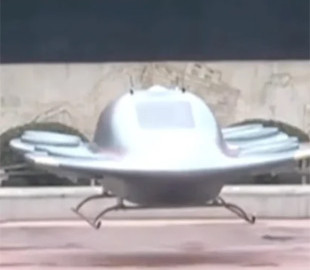 Для міської логістики. У Китаї показали літальний апарат у формі НЛО з закритими роторами