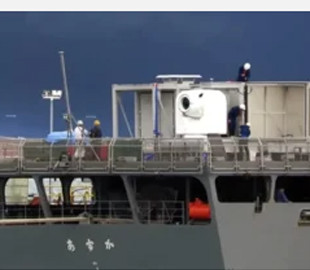 Японські розробники випробували новітній бойовий лазер на військовому кораблі Asuka