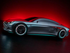 Mercedes-Benz представила футуристический концепт электромобиля Vision AMG