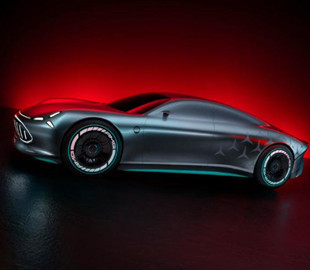 Mercedes-Benz представила футуристический концепт электромобиля Vision AMG