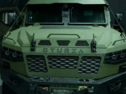 На виставці в ОАЕ Україна представила нову бронемашину GYURZA-O2