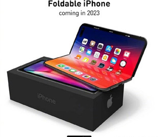 Складной iPhone показали на рендерах