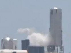 Во время испытания прототипа корабля Starship Илона Маска случился пожар