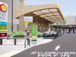 Shell запустить мережу зарядних станцій в супермаркетах