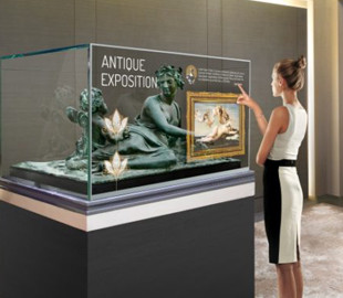 LG выпустила новый прозрачный дисплей