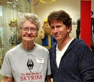 85 річна бабуся-геймер просить творців "Skyrim" швидше випустити продовження гри