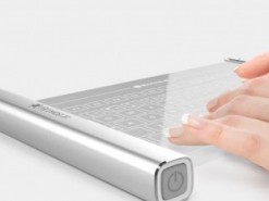 На CES 2019 показали сворачиваемую клавиатуру