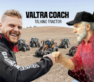 Фінський виробник представив трактор з ШІ, який говорить з трактористом