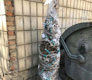 Праздник затянулся: в сети показали забавное "новогоднее" фото из Киева