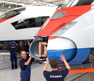 После заявления об уходе из страны: суд в РФ отобрал у Siemens оборудование для ремонта поездов
