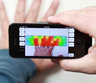 Смартфоны могут измерять температуру тела при помощи камеры-тепловизора