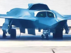 Таємничий китайський літак-"невидимку" вперше показали з близької відстані