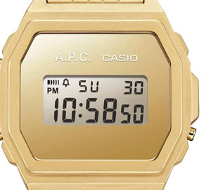 Представлено вінтажні годинники від Casio та A.P.C.