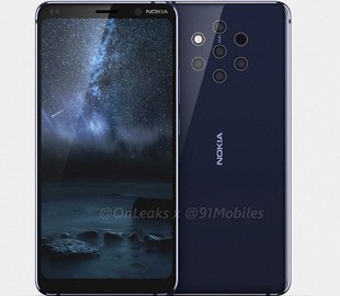 Смартфон Nokia 9 с многомодульной камерой дебютирует в феврале 2019 года