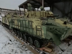 Окупаційні війська рф отримали модернізовані БМП-3 з системою РЕБ та покращеним бронюванням