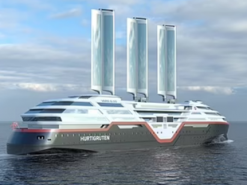 Сонячні вітрила: у Норвегії будують круїзний лайнер майбутнього з нульовими викидами