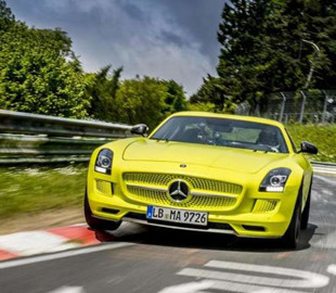 Вживаний електромобіль Mercedes продають за мільйон євро