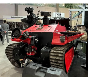 В Україні розробили безпілотний робот для гасіння пожеж на стратегічних об'єктах