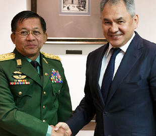 Глава военной хунты Мьянмы прибыл в Москву с «частным визитом»