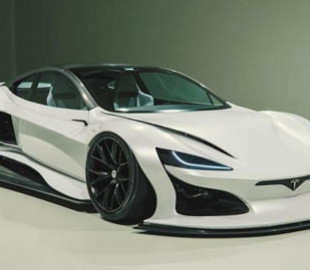 Представлены неофициальные рендеры электрического родстера Tesla Precept