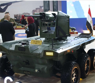 Розкриті технічні характеристики єгипетського наземного бойового дрона Aqrab