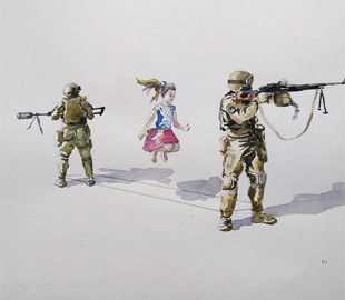 Картину про життя дітей України під час війни назвали шедевром