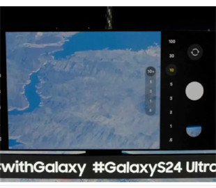 Samsung запускає Galaxy S24 Ultra в стратосферу