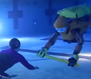 Інженери створили підводного гуманоїда з тактильним зворотним зв’язком