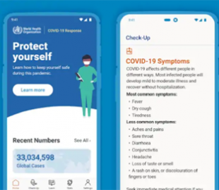 ВОЗ выпустила приложение о COVID-19