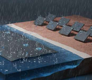 Створено генератор, що виробляє струм із дощу на воді