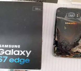 Смартфон Samsung вибухнув без причини