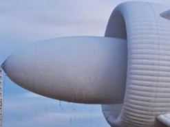 Китай випробував гігантський повітряний генератор