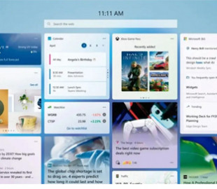 Для Windows 11 готується оновлення з повноекранними віджетами
