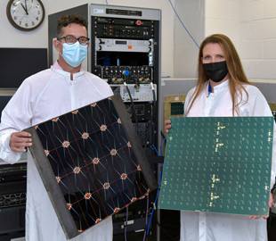 Американцы создали солнечную панель-сэндвич для прямой передачи энергии из космоса на земные приёмники