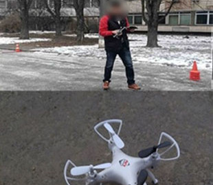 Вел съемку с дрона: возле Института ядерных исследований задержали мужчину