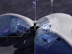 У NASA показали концепт місячної бази, яка буде надрукована на 3D-принтері