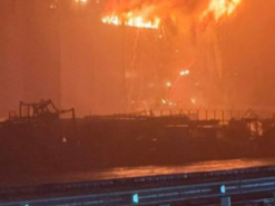 У Росії горить склад акумуляторів на території ОЕЗ «Алабуга», де виробляють «Шахеди»