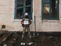 В штабе ООС опубликовали фото последствий обстрела Павлополя на Донетчине