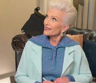 Мей Маск приміряла вбрання від українського бренду BEVZA: чарівний образ