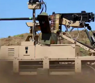 Вивозить поранених і доправляє БК: морпіхи ЗСУ отримали робота з кулеметом TerMIT