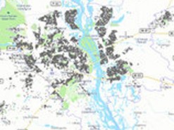 Киевлянин опубликовал карту с адресами всех украинских айтишников