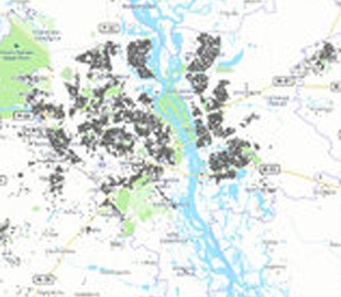 Киевлянин опубликовал карту с адресами всех украинских айтишников