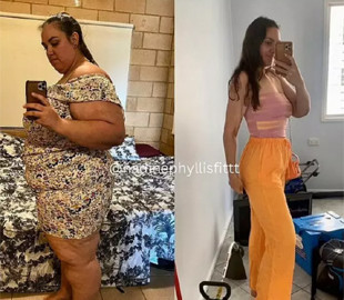 Австралійка схудла на 100 кілограмів заради роботи стюардесою