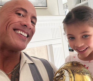 «Моя дівчинка». Дуейн Джонсон зачарував фанів знімком дочки