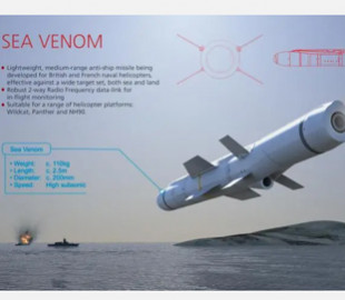 Розкриті технічні характеристики нової британської протикорабельної ракети Sea Venom