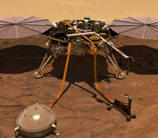 Марсианский зонд NASA InSight успешно вышел из безопасного режима после песчаной бури