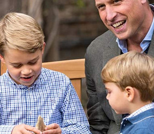 Принц Уильям и Кейт Миддлтон показали новые фото со своими детьми