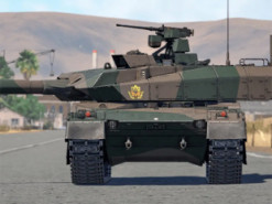 Японські розробники представили новітній бойовий танк Type 10 з модульною бронею