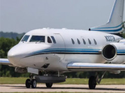 В Мережі з’явились фото модернізованого літака Rockwell Sabreliner 65 зблизька